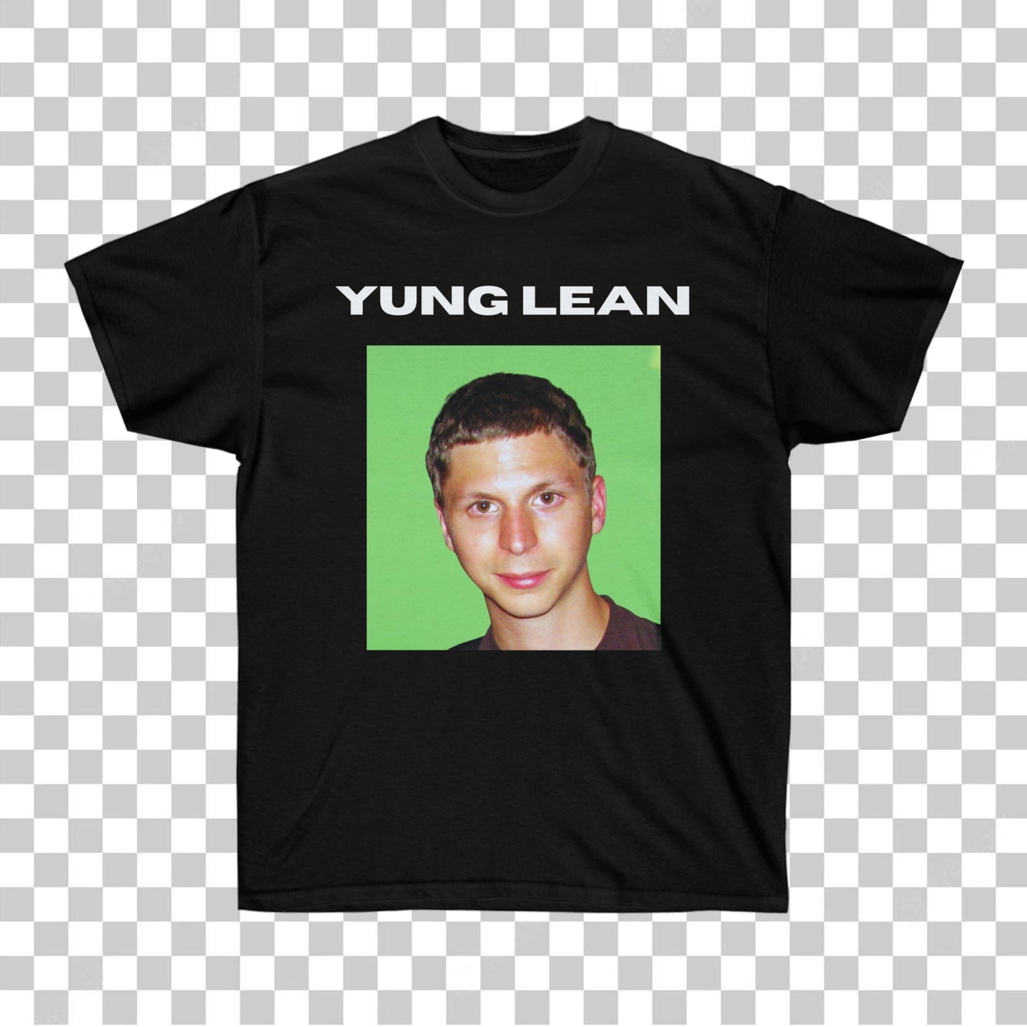 T shirt with Michael Cera as Yung Lean
